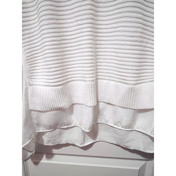 Simply Vera Vera Wang Cream Sweater, Size S - Picture 4 of 6